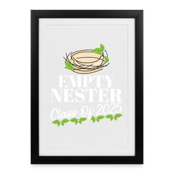 Empty Nest Syndrome Son High School Grad Empty - Framed poster (27 × 37 cm) - black - Front