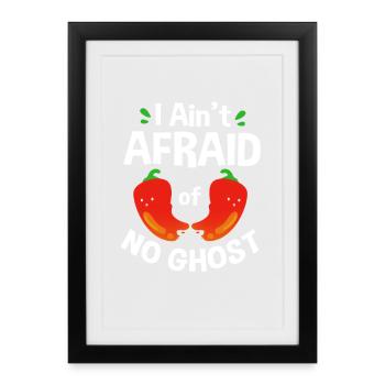 Jalapeno Chipotle Chilli Chili Pepper Hot Chili - Framed poster (27 × 37 cm) - black - Front