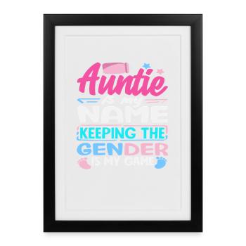 Tante Gardienne du Sexe Révélation - Affiche encadrée (27 × 37 cm) - noir - Devant