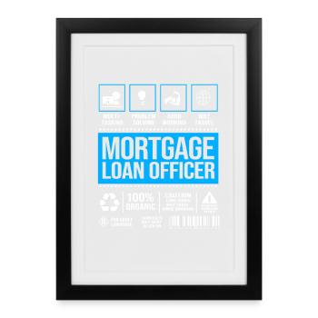 Debt Mortgage Condominium - Framed poster (27 × 37 cm) - black - Front