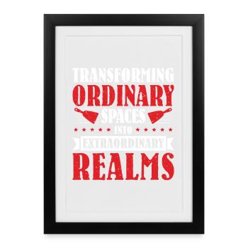 Drywall Drywall Builder Drywall Fitter - Framed poster (27 × 37 cm) - black - Front