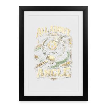 Chemin de fer miniature à l’échelle HO pour toujours - Affiche encadrée (27 × 37 cm) - noir - Devant
