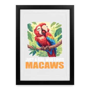 Macaw's Era - Framed poster (27 × 37 cm) - black - Front