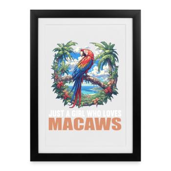 Macaw's Era - Framed poster (27 × 37 cm) - black - Front