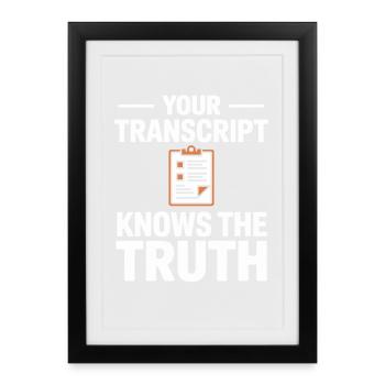 School Secretary School Secretary Office Administration - Framed poster (27 × 37 cm) - black - Front