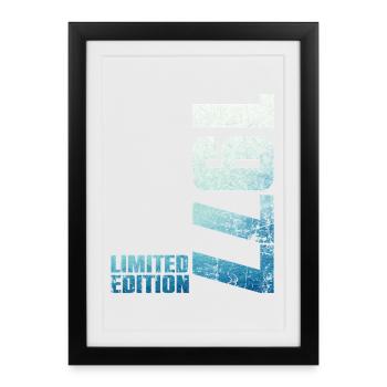 49ème Anniversaire Homme Femme 49 ans 1977 Cadeau - Affiche encadrée (27 × 37 cm) - noir - Devant