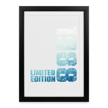 28ème Anniversaire Homme Femme 28 ans 1998 Cadeau - Affiche encadrée (27 × 37 cm) - noir - Devant