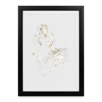 Vehicle Painter Car Painter Painter - Framed poster (27 × 37 cm) - black - Front