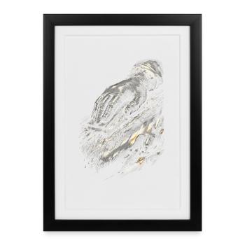 Peintre de véhicules Peintre de voitures Peintre - Affiche encadrée (27 × 37 cm) - noir - Devant