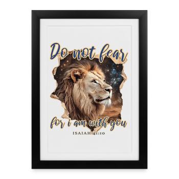 Leo Christian - Affiche encadrée (27 × 37 cm) - noir - Devant