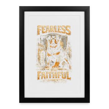 Rottweiler Dog - Framed poster (27 × 37 cm) - black - Front