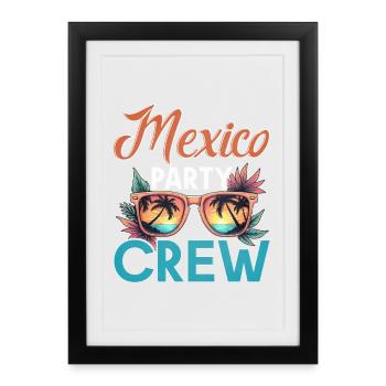 Équipage du Mexique - Affiche encadrée (27 × 37 cm) - noir - Devant