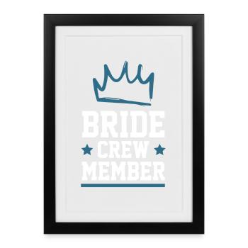 Équipage de la mariée - Affiche encadrée (27 × 37 cm) - noir - Devant