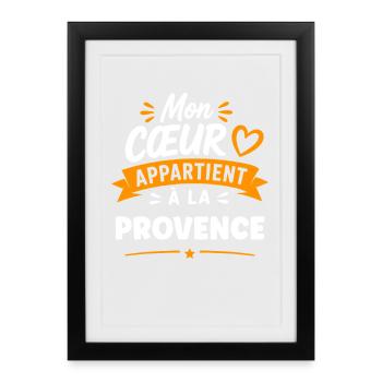 Fleuriste Géniale Édition Limitée - Affiche encadrée (27 × 37 cm) - noir - Devant
