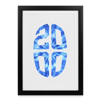 26 YEARS OLD 2000 26TH BIRTHDAY - Framed poster (27 × 37 cm) - black - Front