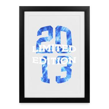 LIMITED EDITION 2013 13 YEARS 13TH BIRTHDAY - Framed poster (27 × 37 cm) - black - Front