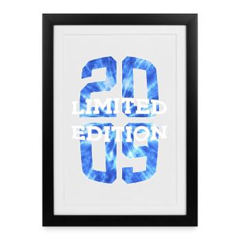 LIMITED EDITION 2009 17 YEARS 17TH BIRTHDAY - Framed poster (27 × 37 cm) - black - Front