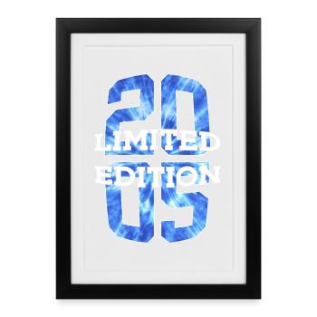 ÉDITION LIMITÉE 2005 21 ANS 21E ANNIVERSAIRE - Affiche encadrée (27 × 37 cm) - noir - Devant