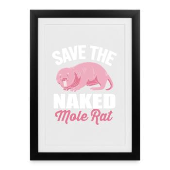Chiot de sable - Affiche encadrée (27 × 37 cm) - noir - Devant