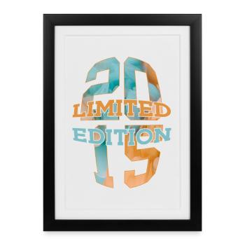 ÉDITION LIMITÉE 2015 11 ANS 11E ANNIVERSAIRE - Affiche encadrée (27 × 37 cm) - noir - Devant