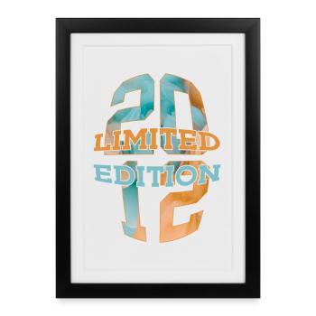 LIMITED EDITION 2012 14 YEARS 14TH BIRTHDAY - Framed poster (27 × 37 cm) - black - Front
