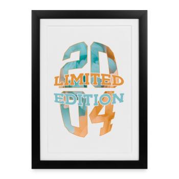 LIMITED EDITION 2004 22 YEARS 22ND BIRTHDAY - Framed poster (27 × 37 cm) - black - Front