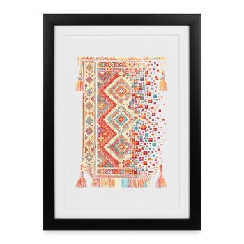Marocain Marocain Marocain - Affiche encadrée (27 × 37 cm) - noir - Devant