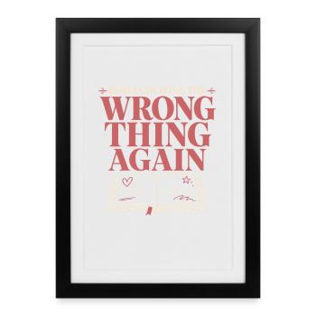 Poetcore Poète Poésie Dark Academia Gift - Affiche encadrée (27 × 37 cm) - noir - Devant