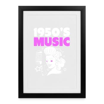 Sock Hop - Framed poster (27 × 37 cm) - black - Front
