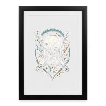 Cutting machine operator CNC router - Framed poster (27 × 37 cm) - black - Front