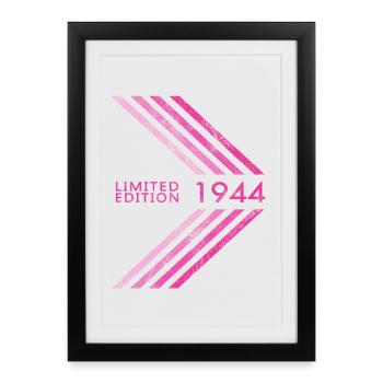 Édition limitée 1944 Femmes d’anniversaire - Affiche encadrée (27 × 37 cm) - noir - Devant