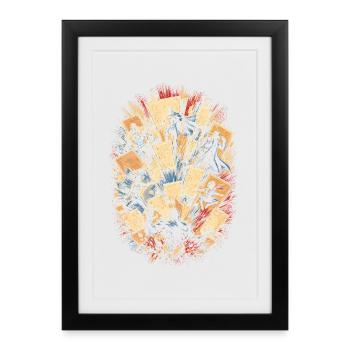 Comic Collector - Framed poster (27 × 37 cm) - black - Front
