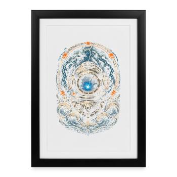 Underwater Welder Underwater Welder - Framed poster (27 × 37 cm) - black - Front