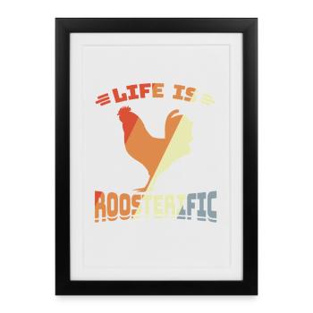 Farm Witz - Affiche encadrée (27 × 37 cm) - noir - Devant