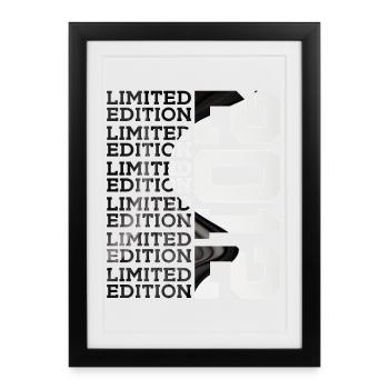 14 YEARS OLD LIMITED EDITION 2012 14TH BIRTHDAY - Framed poster (27 × 37 cm) - black - Front