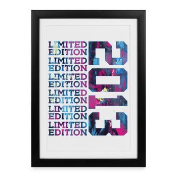 COOL 13 YEARS LIMITED EDITION 2013 13TH BIRTHDAY - Framed poster (27 × 37 cm) - black - Front