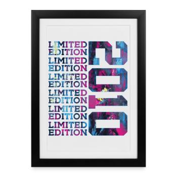 COOL 16 YEARS LIMITED EDITION 2010 16TH BIRTHDAY - Framed poster (27 × 37 cm) - black - Front