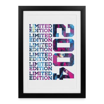 COOL 22 YEARS LIMITED EDITION 2004 22ND BIRTHDAY - Framed poster (27 × 37 cm) - black - Front