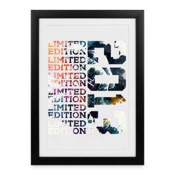 SPACE 13 YEARS 2013 ASTRONAUT 13TH BIRTHDAY - Framed poster (27 × 37 cm) - black - Front