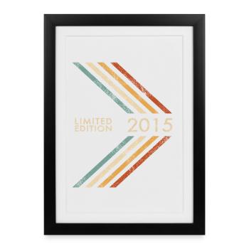 2011 édition limitée Birthday Girl and Boy - Affiche encadrée (27 × 37 cm) - noir - Devant