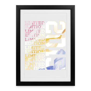 ÉDITION LIMITÉE 2015 - 11 ANS - 11E ANNIVERSAIRE - Affiche encadrée (27 × 37 cm) - noir - Devant