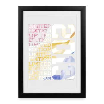 LIMITED EDITION 2013 - 13 YEARS - 13TH BIRTHDAY - Framed poster (27 × 37 cm) - black - Front