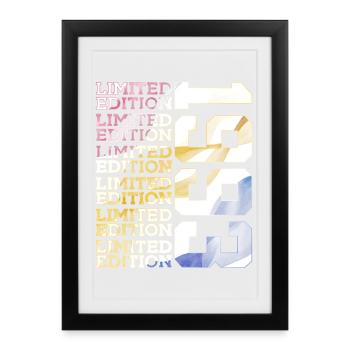 LIMITED EDITION 1993 - 33 YEARS - 33RD BIRTHDAY - Framed poster (27 × 37 cm) - black - Front