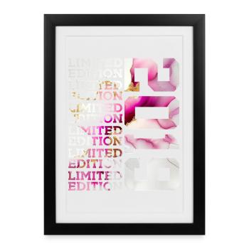 ÉDITION LIMITÉE 2019 - 7 ANS - 7E ANNIVERSAIRE - Affiche encadrée (27 × 37 cm) - noir - Devant