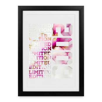 LIMITED EDITION 2009 - 17 YEARS - 17TH BIRTHDAY - Framed poster (27 × 37 cm) - black - Front