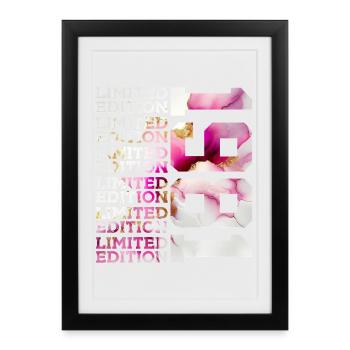 ÉDITION LIMITÉE 1981 - 45 ANS - 45E ANNIVERSAIRE - Affiche encadrée (27 × 37 cm) - noir - Devant