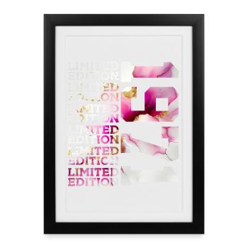 LIMITED EDITION 1971 - 55 YEARS - 55TH BIRTHDAY - Framed poster (27 × 37 cm) - black - Front