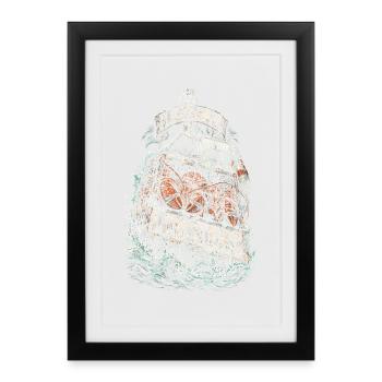 Hummerfänger Hummerfischer I Came For The Lobsters - Gerahmtes Poster (27 × 37 cm) - Schwarz - Vorne