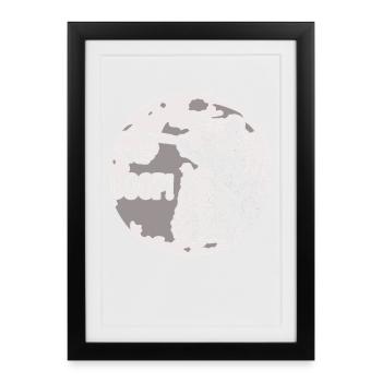 Funny Bear Boop The Snoot Animal Humor - Gerahmtes Poster (27 × 37 cm) - Schwarz - Vorne