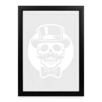 Groom Skeleton - Framed poster (27 × 37 cm) - black - Front